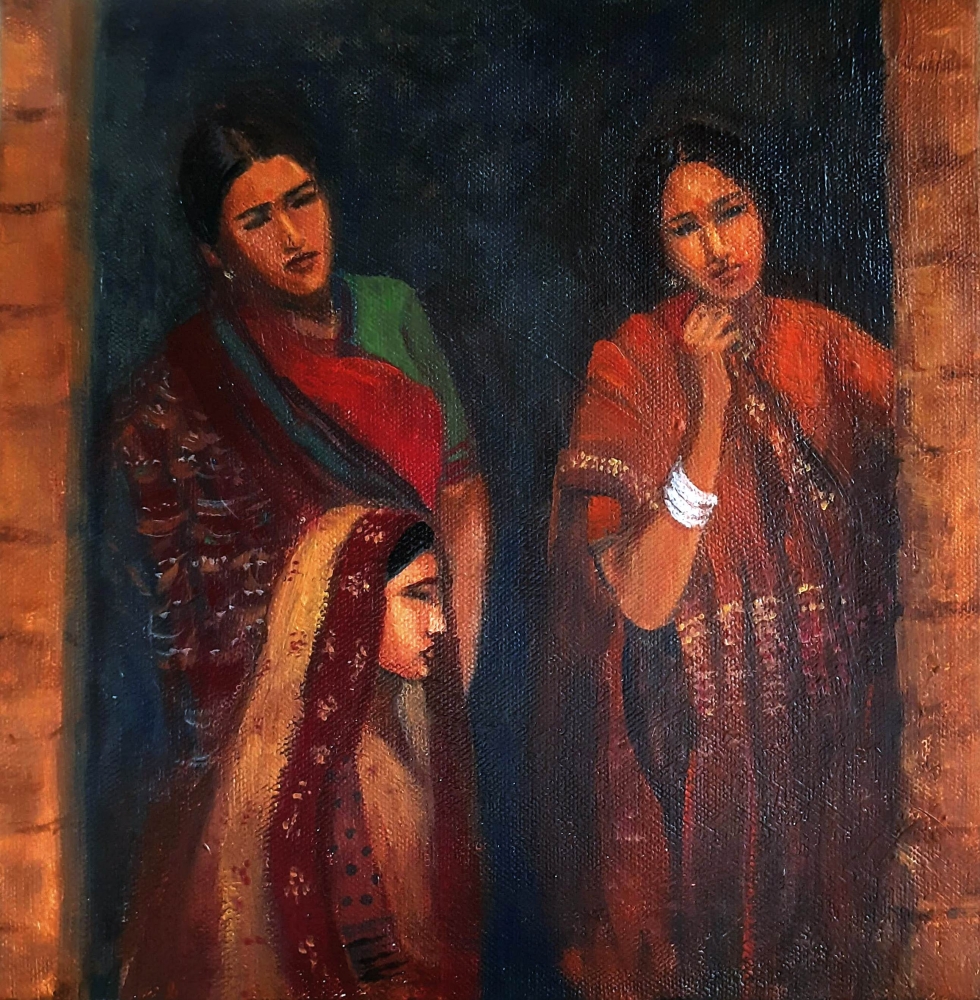 Three sisters - Rustic Indian Women