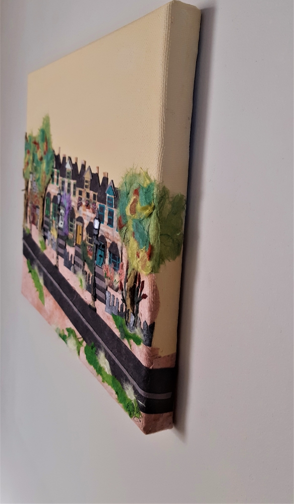 Up the hill to the Pub