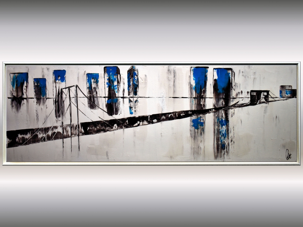 Urban Affairs- Abstract cityscape in frame