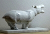 Carrara Marble Wild Animal - Hippopotamus 1