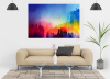 Cityscape watercolor 