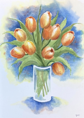 ORANGE TULIPS