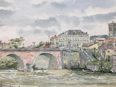 The Dordogne at Bergerac