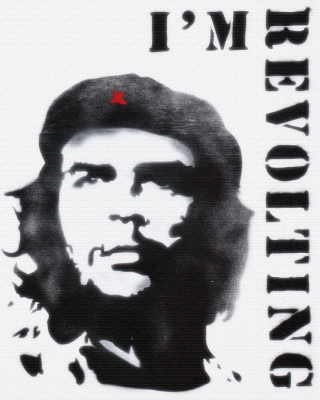 Revolting (on canvas).