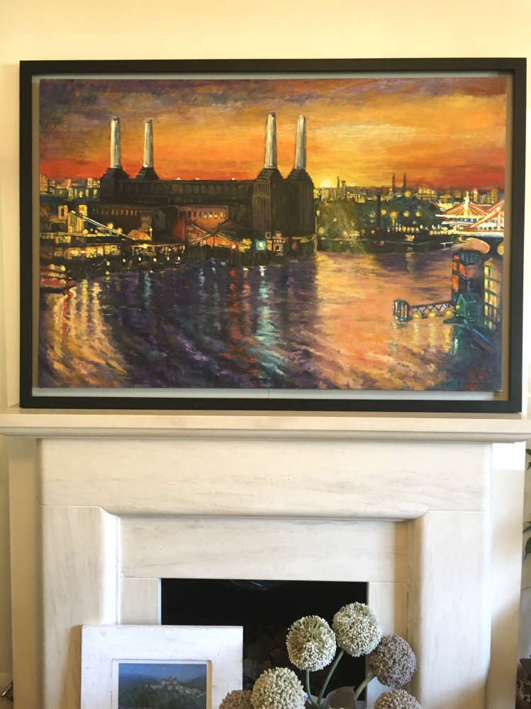 Battersea Power Station Sunset