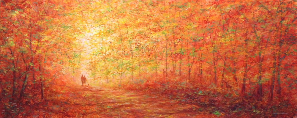 Autumn Stroll III Ltd Edition Print