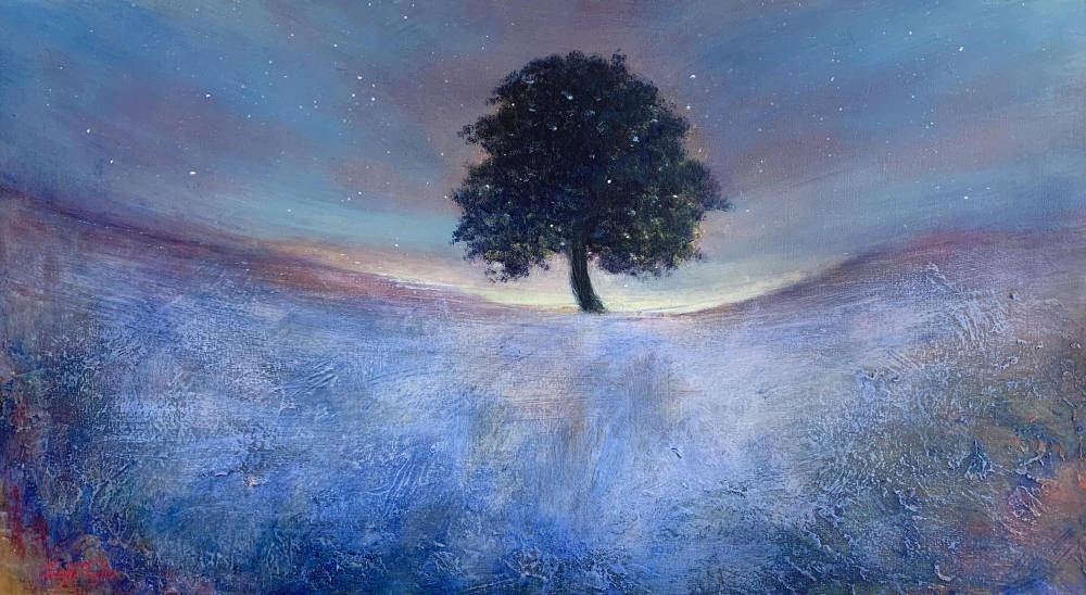 Moonlight Sapphire - Sycamore Gap