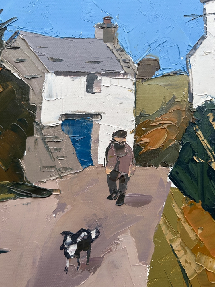 \"Farm, Llandona\" - Kyffin Williams reproduction.