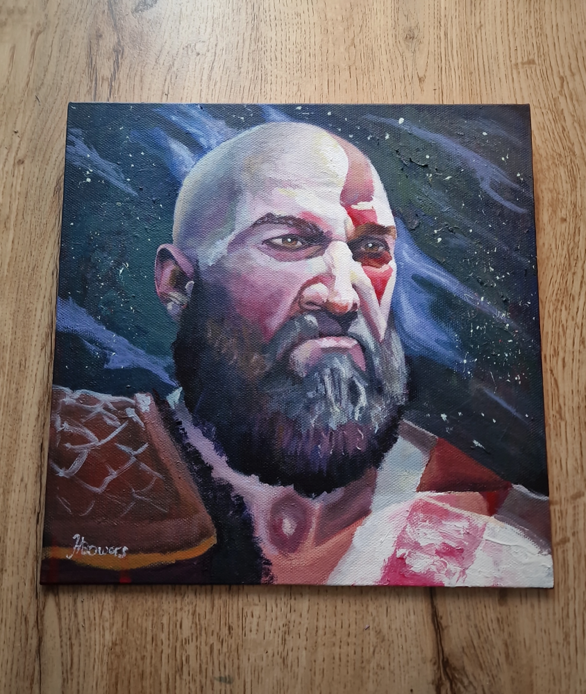 Kratos - God of War portrait