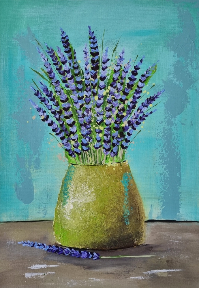 Lavander in a Vase