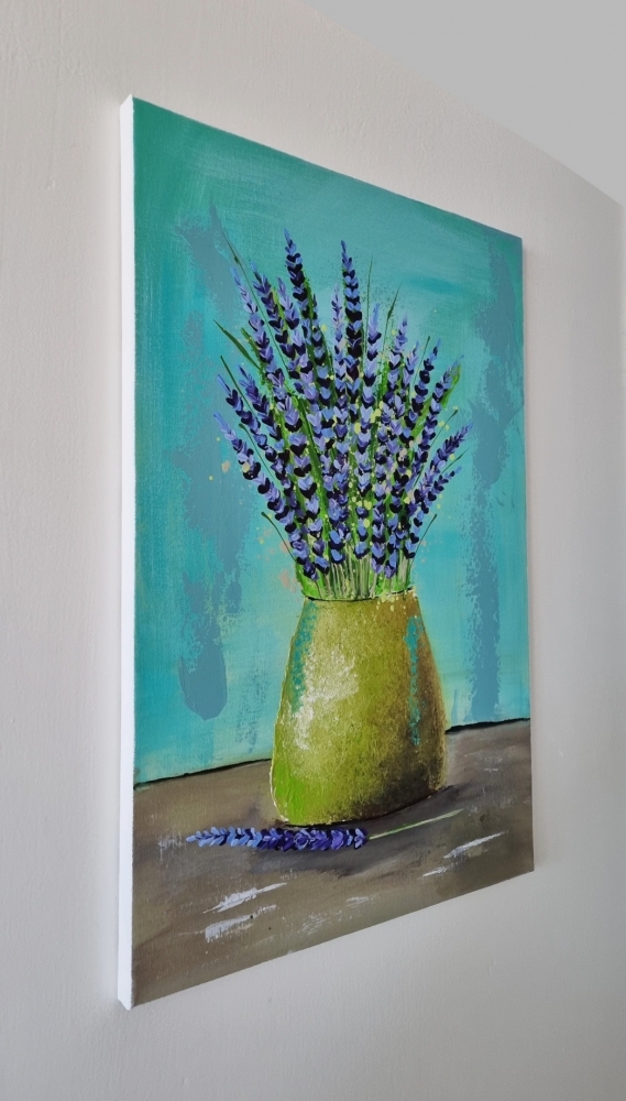 Lavander in a Vase