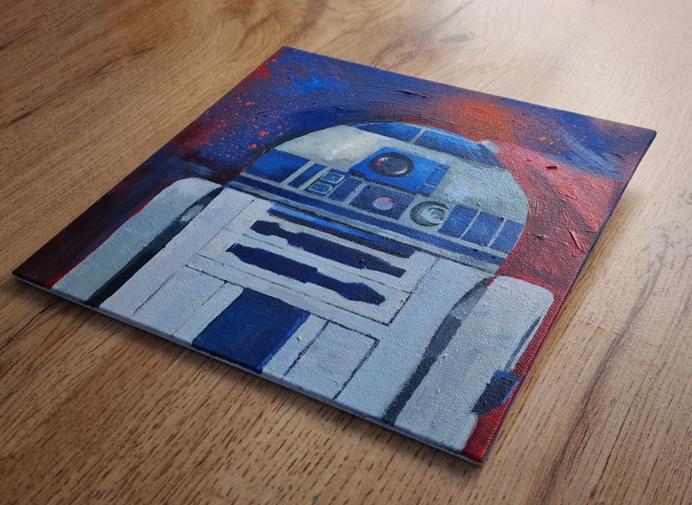 R2D2 portrait