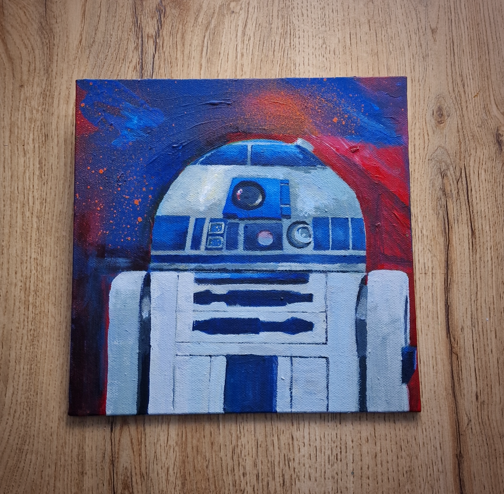 R2D2 portrait