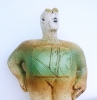 Stargazer Figure - Looking At The Andromeda Galaxy - Ceramic Sculpture