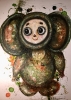 Cheburashka painting 