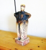 Sentinel Figure - Watching for Serenity - Ceramic Sculpture