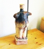 Sentinel Figure - Watching for Serenity - Ceramic Sculpture