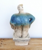 Stargazer Figure - Looking At Canis Major - Ceramic Sculpture