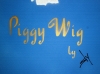 Piggy Wig (blue) with FREE poem!