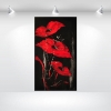 Red Poppies - abstract flower painting