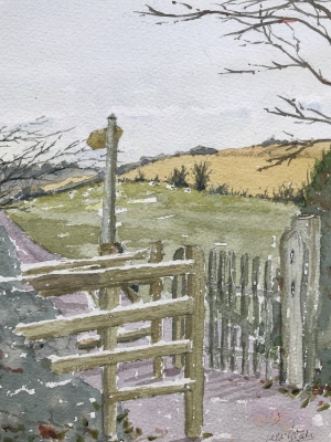 The kissing gate