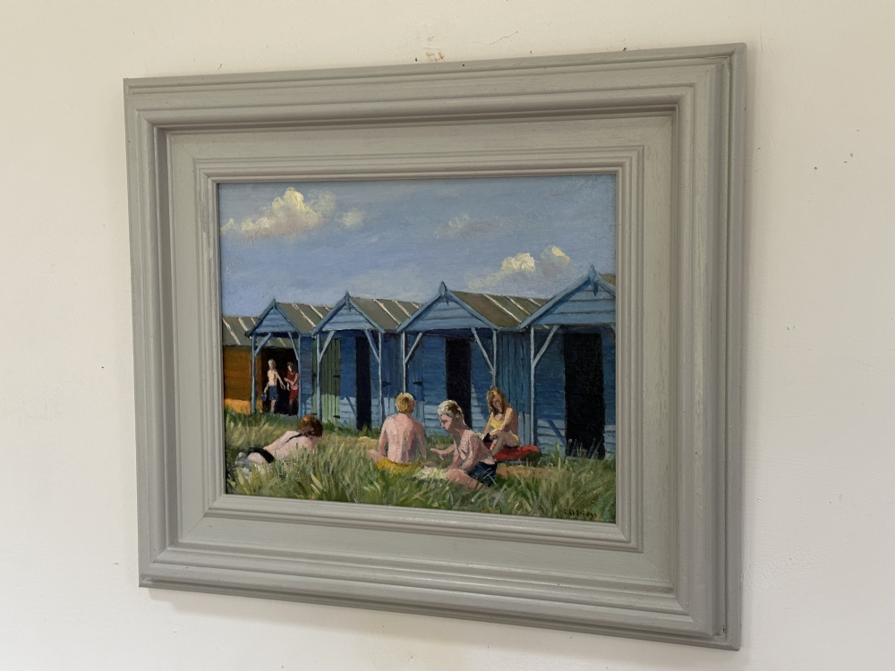 Beach huts at West Wittering, West Sussex