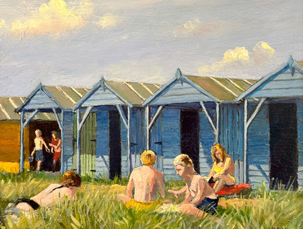 Beach huts at West Wittering, West Sussex