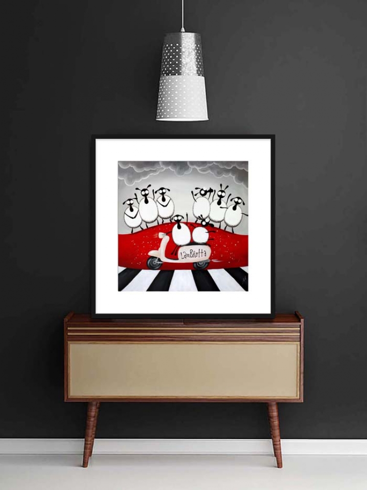 Lambretta - 20\" Limited Edition Print