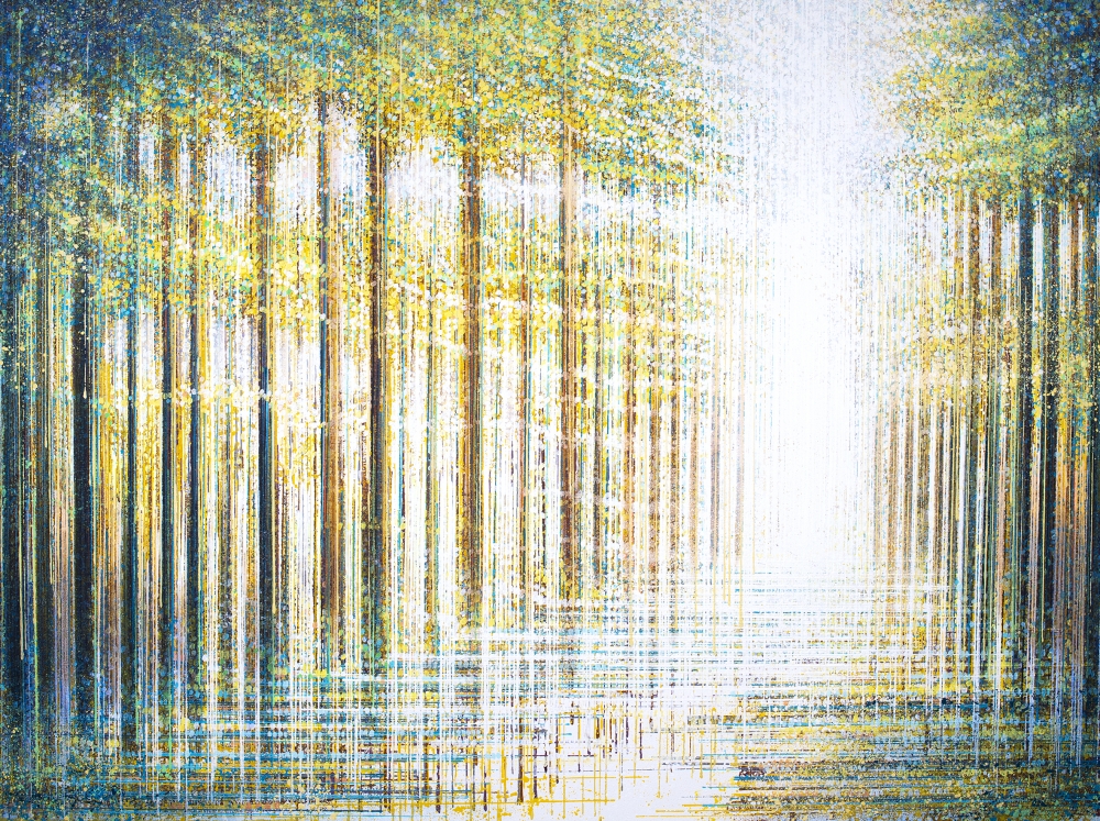 Light Through Spring Trees