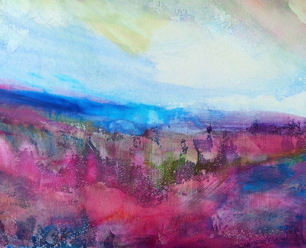 Moorland With Shooting Star