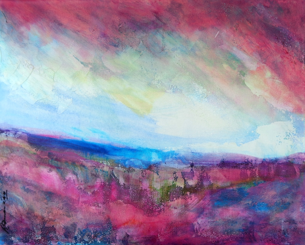 Moorland With Shooting Star