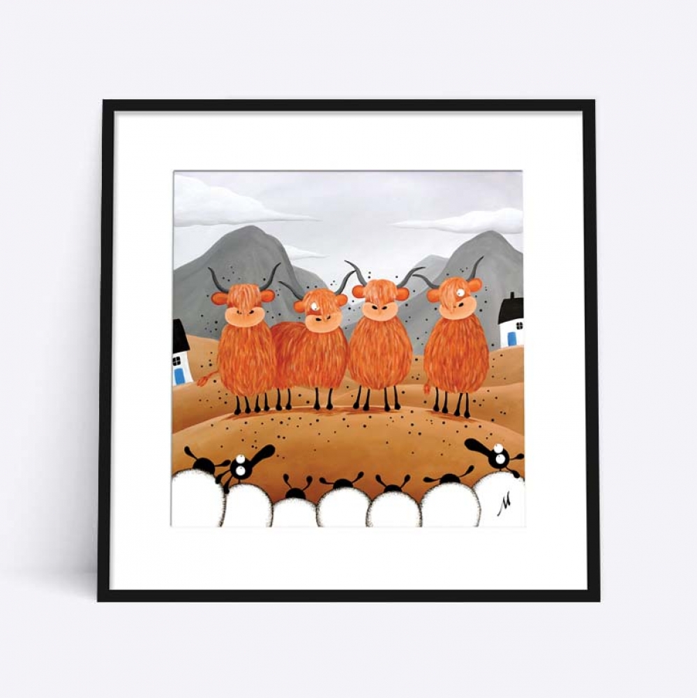 Scottish Locals - 20\" Limited Edition Print