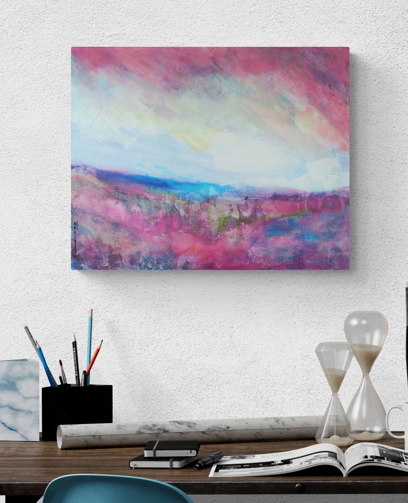 Moorland With Shooting Star