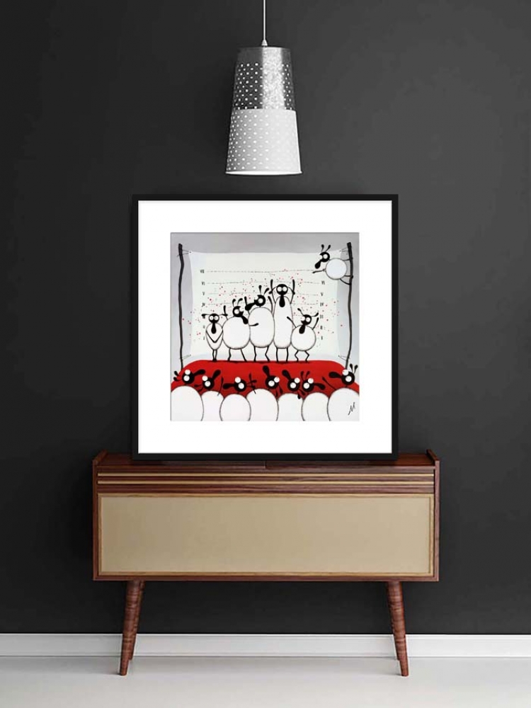 The Un-ewe-sual Suspects - 20\" Limited Edition Print