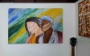 The Indian Couple In Abstract