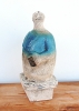 Stargazer Figure - Looking At Canis Minor - Ceramic Sculpture