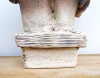 Pair of Stargazer Figures - Looking for Life, Europa - Ceramic Sculptures