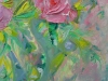 Roses in a Green Vase 