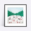 Ski Ewe Later - 20\" Limited Edition Print