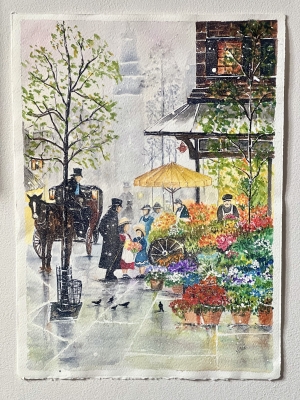 Flower Market (SOLD)