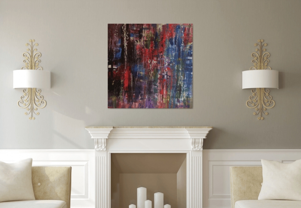 “Judgement Day” 100x100x2cm