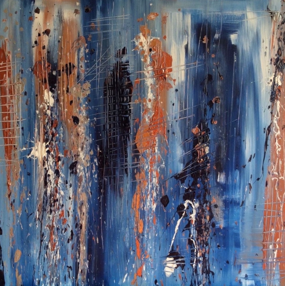 “Drowning In You” 76x76x2cm