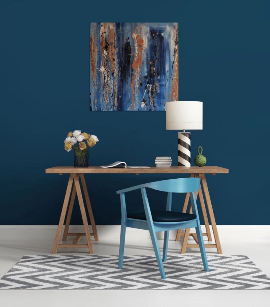 “Drowning In You” 76x76x2cm