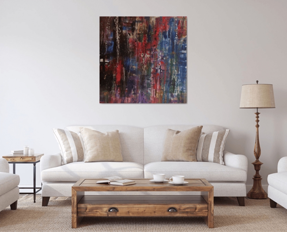 “Judgement Day” 100x100x2cm