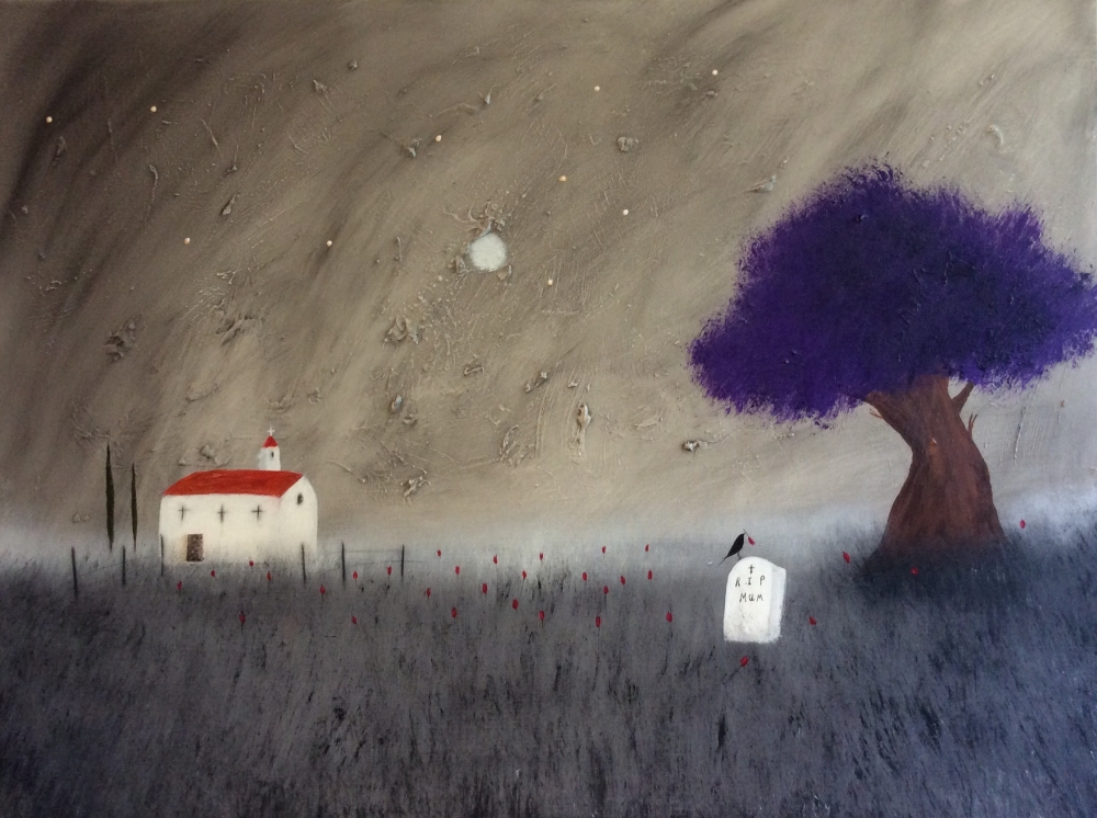 “Miss You Mum” 102x77x2cm