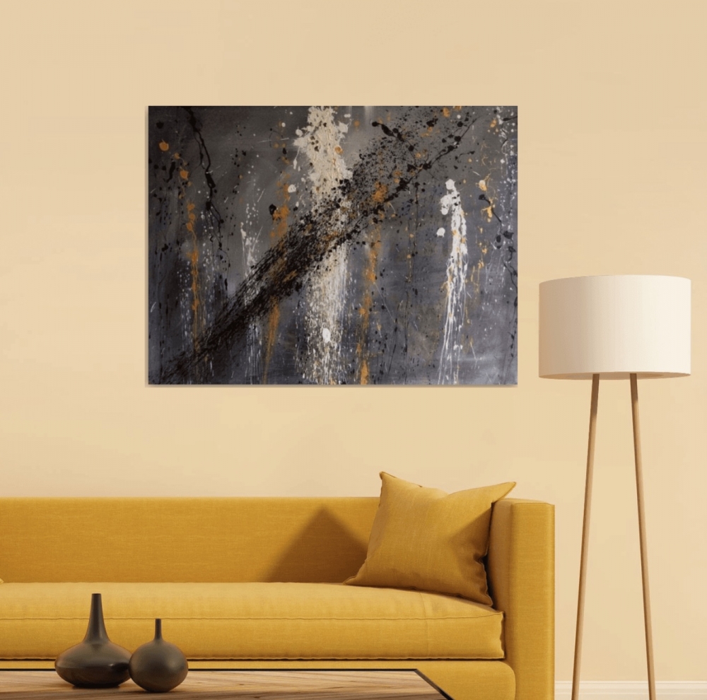 “Fiercely Triggered” 102x77x2cm