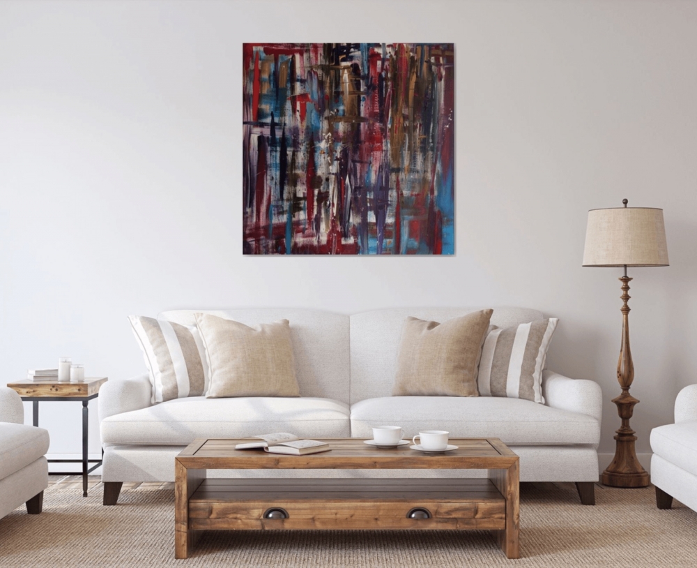 “Feelings Involves” 100x100x2cm