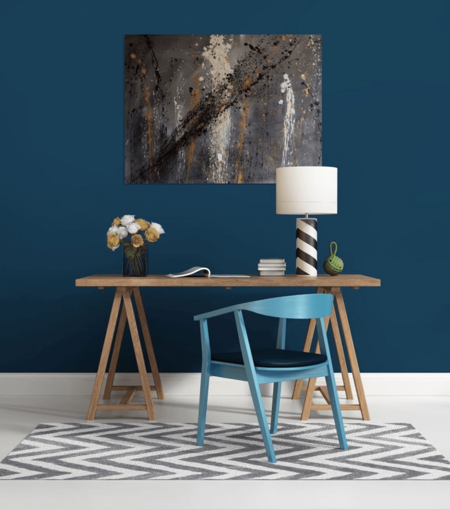 “Fiercely Triggered” 102x77x2cm