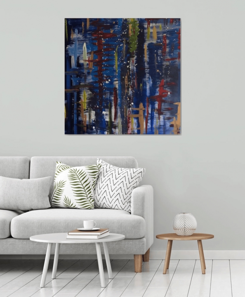 “Stranded” 100x100x2cm