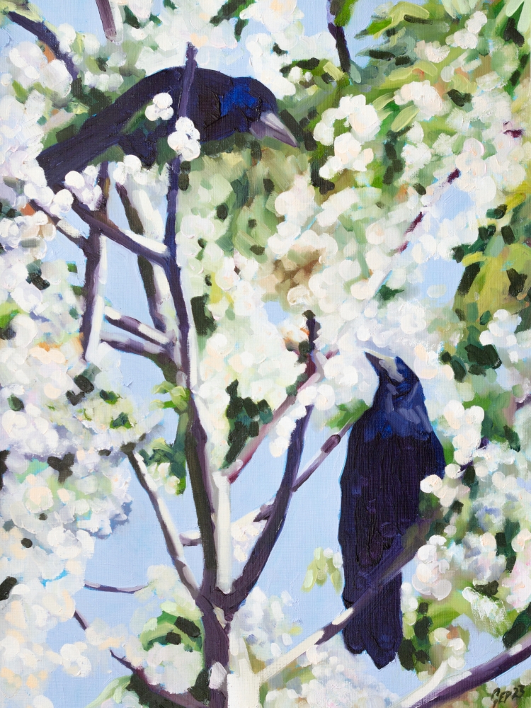 Rooks in Blossom